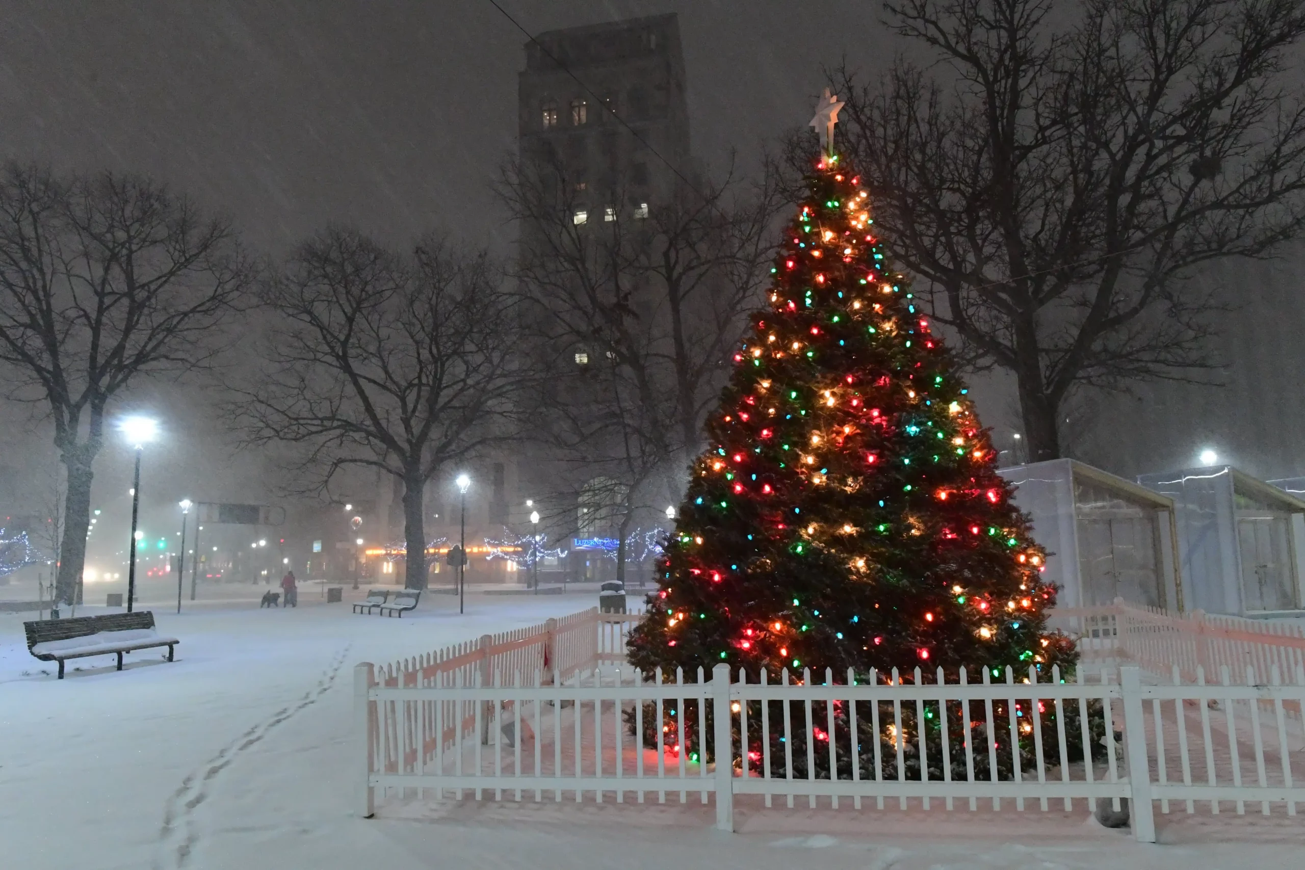 Most Americans won't have any snow for Christmas this year.