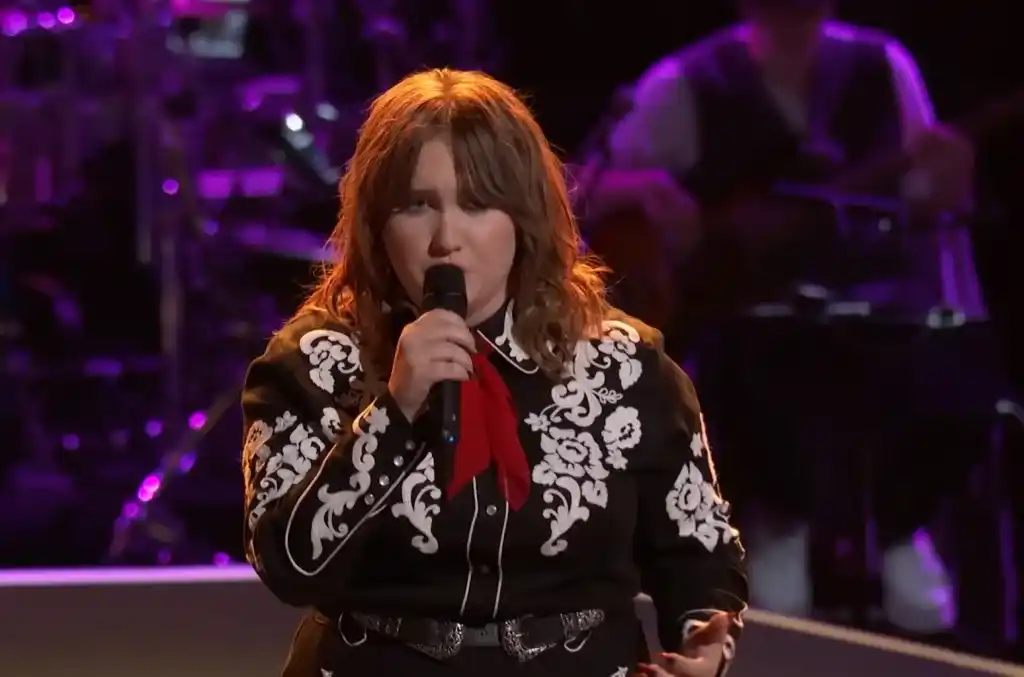 'The Voice': Ruby Leigh Tears Up Reba McEntire With Her Song